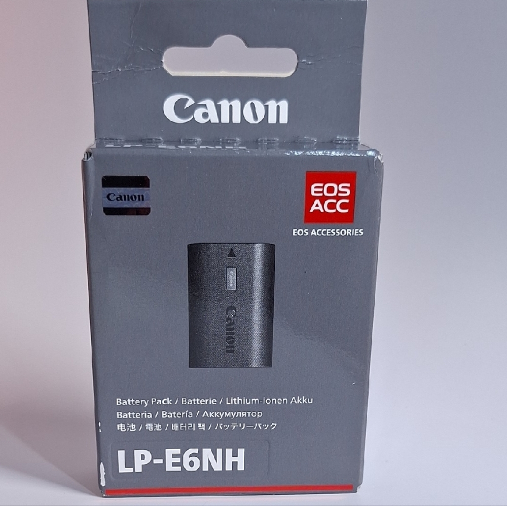 Canon LP-E6NH Black Battery Pack NWOT